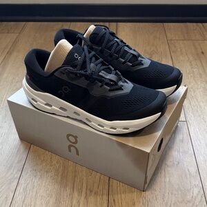 On Cloudrunner 3 Men’s 10.5 Black Ivory Shoes Athletic Sneakers New in Box